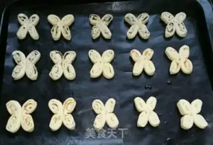 Make Nut butterflies step 5