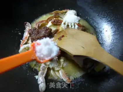 Make Crab with saloon sauce step 9