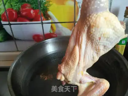 Make Black-muck chicken soup step 0