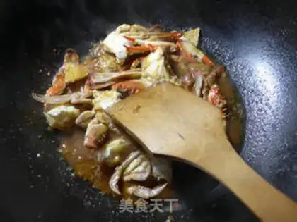 Make Crab with saloon sauce step 10