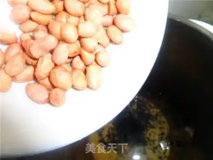 Make Peanut, rice, rice step 3