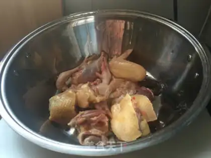 Make Black-muck chicken soup step 4
