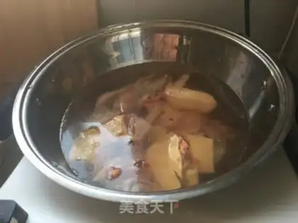 Make Black-muck chicken soup step 5