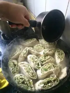 Make Carrot rolls step 12
