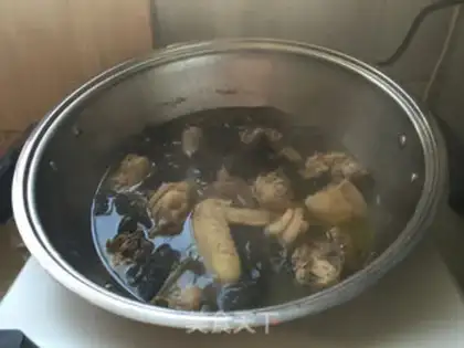 Make Black-muck chicken soup step 9