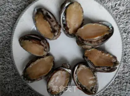 Make Garlic abalone step 0