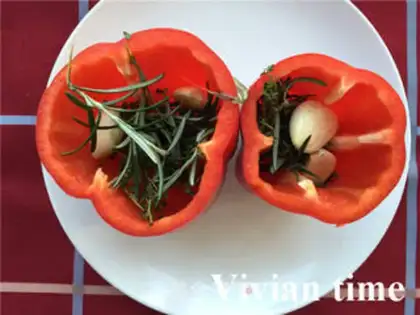 Make Sweet peppers step 1