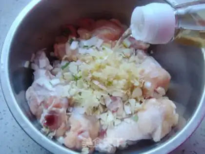Make Chicken wings in New Orleans step 2