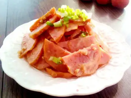 Make Cold ham and sausage step 12