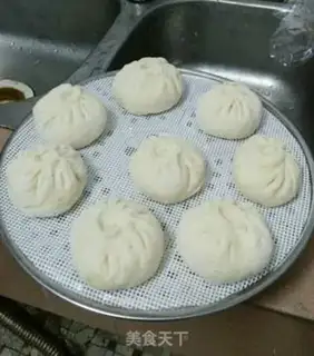 Make Fresh meat buns step 17