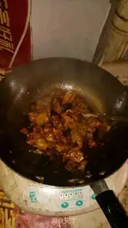 Make Pine mushroom potato chicken step 2