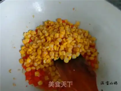 Make Measles fried corn step 7