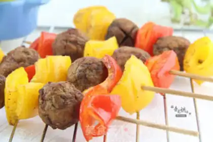 Make The fragrance of beefballs step 9