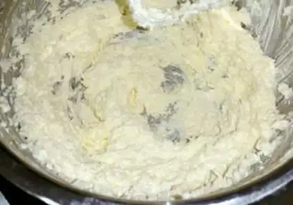 Make Christmas lemon cookies step 1