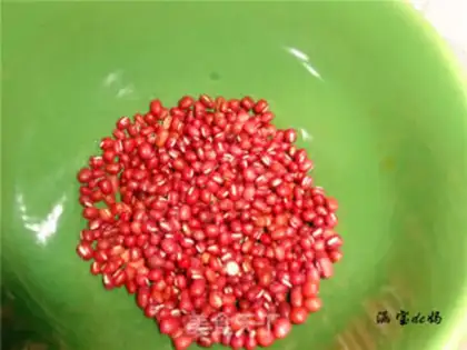 Make Red bean rice congee step 0