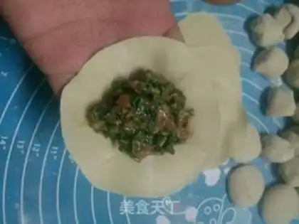 Make Pork dumplings step 17