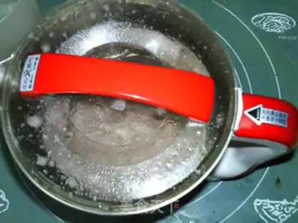 Make Black rice oats, black soybean step 9