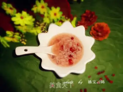 Make Red bean rice congee step 5