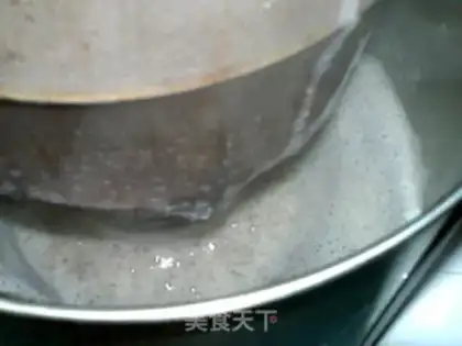Make Black rice oats, black soybean step 11