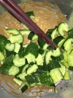Make A cucumber with garlic step 2