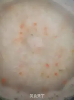 Make Seafood congee step 3