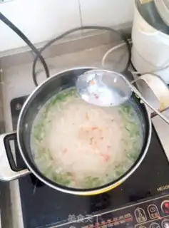Make Seafood congee step 4