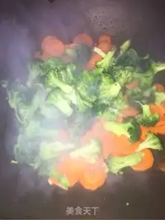 Make Carrot broccoli step 4