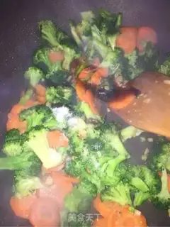Make Carrot broccoli step 5