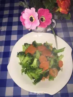 Make Carrot broccoli step 6