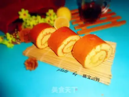 Make Lemoncake roll step 14