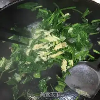 Make The spinach scab step 4