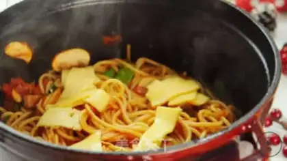 Make Cheese and tomato pasta step 6