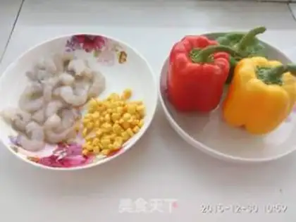 Make Pepper corn and shrimp step 0