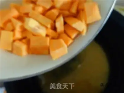 Make Red potato corn scum, rice porridge step 4