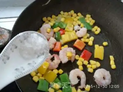 Make Pepper corn and shrimp step 8