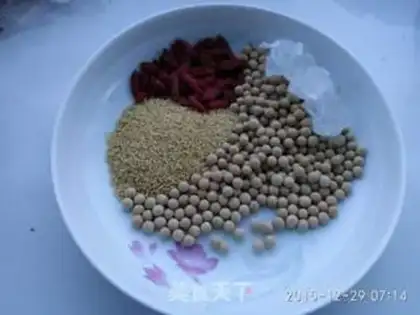 Make The millet soy step 0