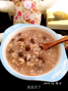 Make Red bean rice makes porridge step 4