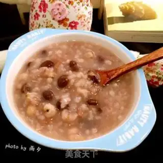 Make Red bean rice makes porridge step 5