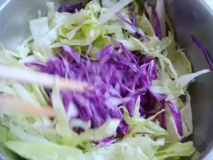 Make ♪ The pickles are blue ♪ step 4