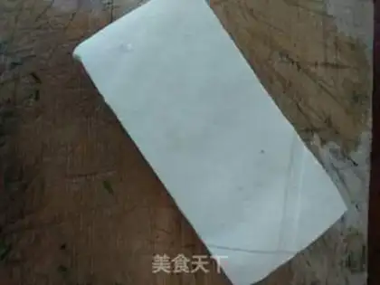 Make Garlic tofu step 0