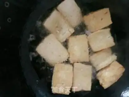 Make Garlic tofu step 4
