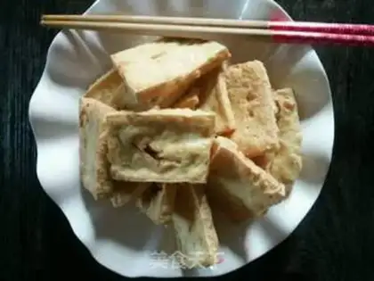 Make Garlic tofu step 5