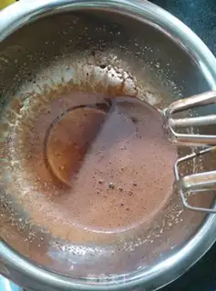 Make 6 inches of cocoa chimes step 3