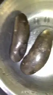Make Cracked purple potatoes step 0