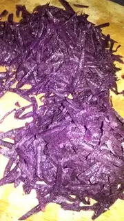 Make Cracked purple potatoes step 1