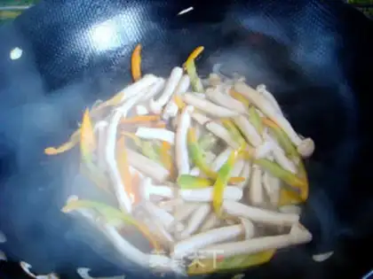 Make Pepper tea mushrooms step 3