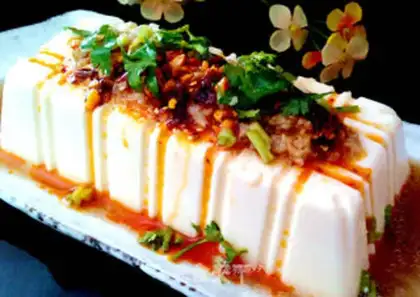 Make Ginger ester tofu step 9