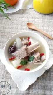 Make Rop and lamb soup step 9