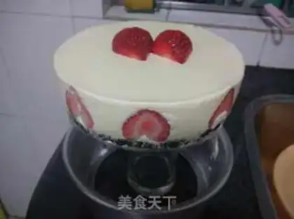 Make Straws, frozen cheesecake step 11
