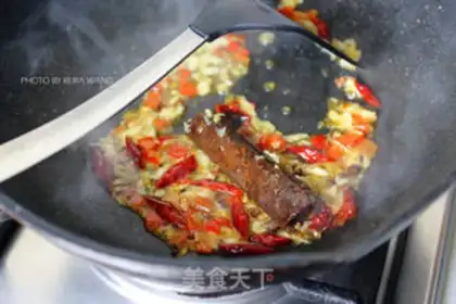 Make Breathing peppers, black wood step 4